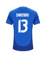 Itálie Matteo Darmian #13 Domácí Dres ME 2024 Krátký Rukáv